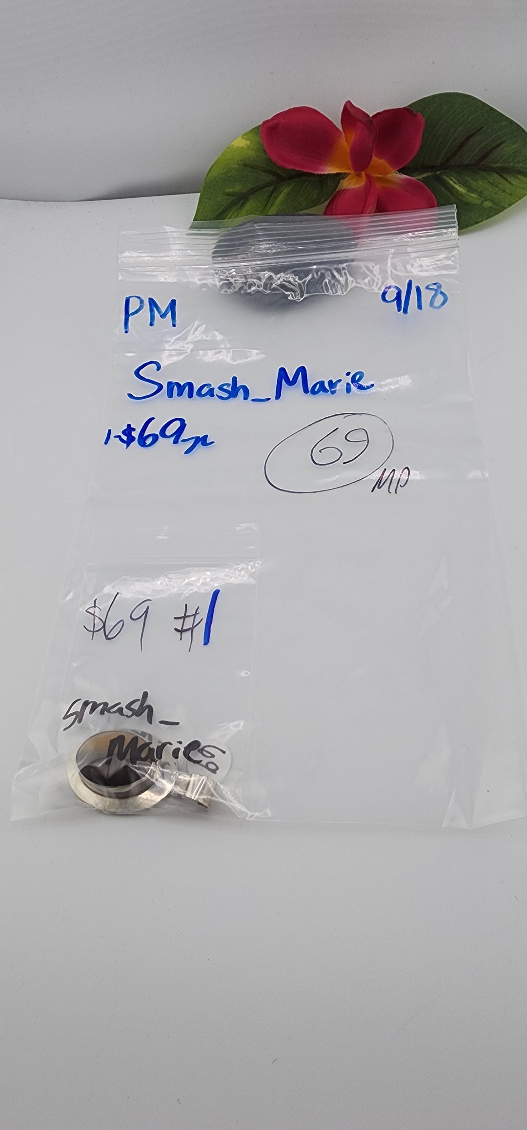 PM SHOW 48HR - RESERVED FOR: Smash_Marie - 9/18/2025 FL tiktok Live Show - 1 Sterling Silver Items