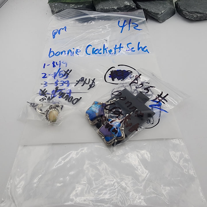 Bonnie Crockett Scha- 4/2/26 - 2 925 Sterling Silver Items