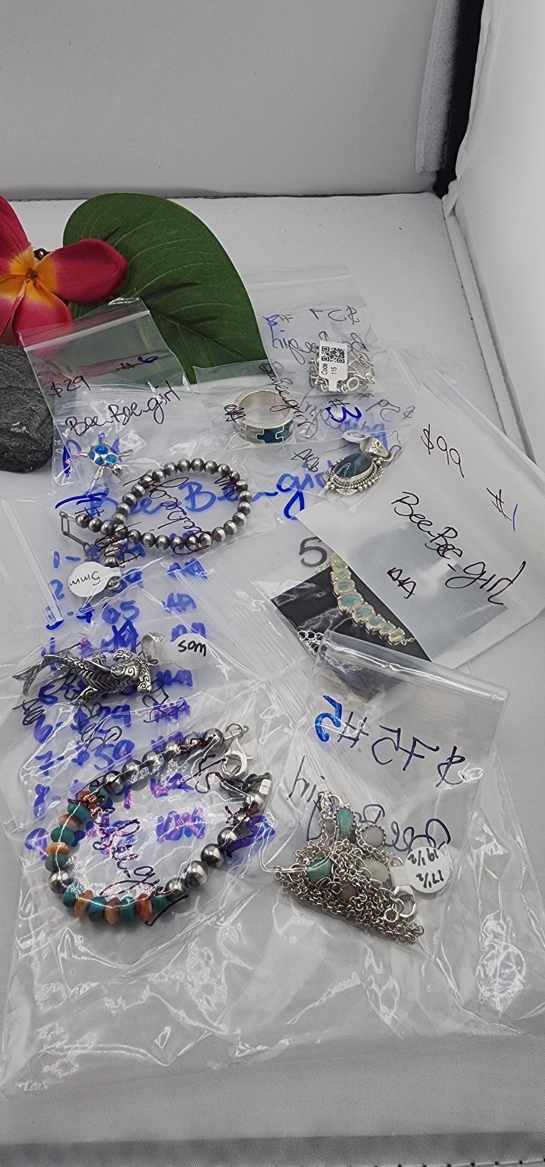 PM SHOW 48HR - RESERVED FOR: Bee_Bee_girl - 7/29/2025 FL tiktok Live Show - 9 Sterling Silver Items