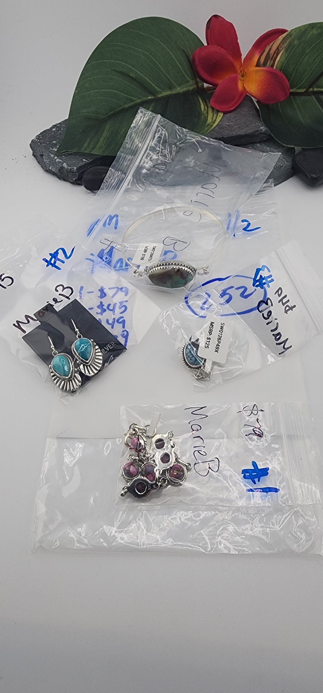 PM SHOW 48HR - RESERVED FOR: MarieB - 1/2/2026 tiktok Live Show - 4 Sterling Silver Items