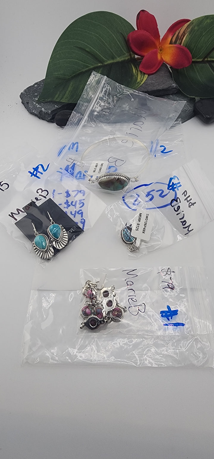 PM SHOW 48HR - RESERVED FOR: MarieB - 1/2/2026 tiktok Live Show - 4 Sterling Silver Items