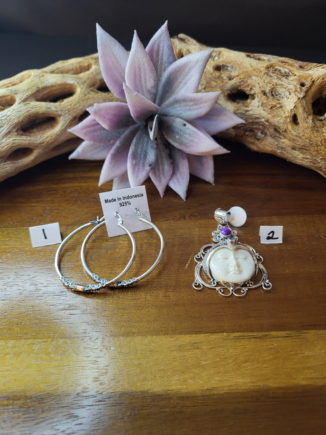 RESERVED FOR: Ashley Seaton 8/4/24- 2 Sterling Silver Items