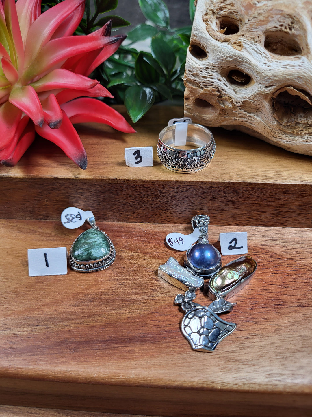 RESERVED FOR: Debbie - 9/5/2024 - 3 Sterling Silver Items
