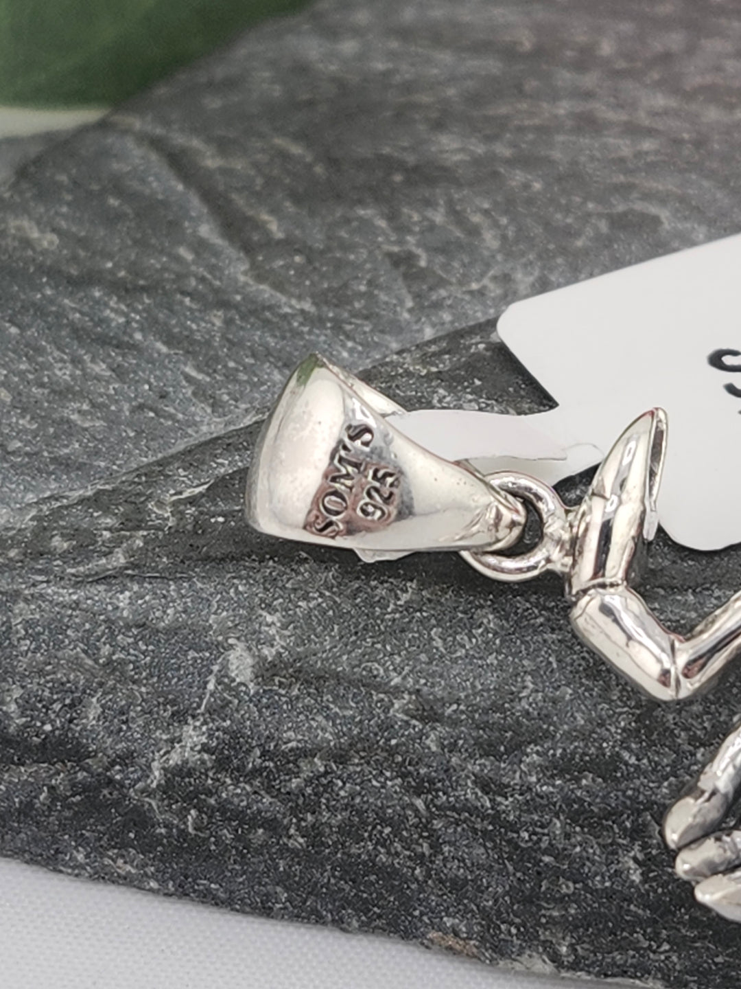 Designer SOMS 925 Sterling Silver Scorpion Pendant