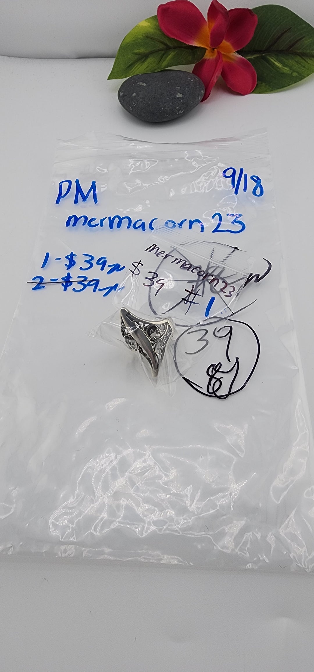 PM SHOW 48HR - RESERVED FOR: mermacorn23 - 9/18/2025 FL tiktok Live Show - 1 Sterling Silver Items