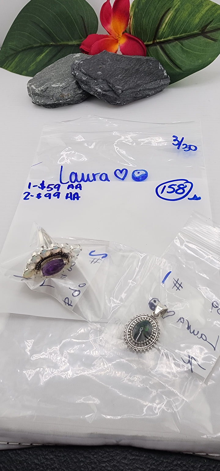 RESERVED FOR: Laura 💜☯️- 3/30/2025 tiktok Live Show -2 Sterling Silver Items