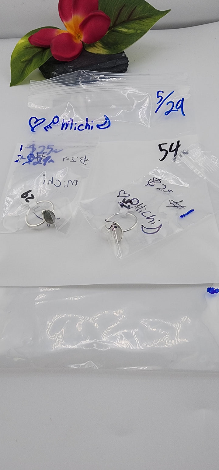 RESERVED FOR: ❤️🗝️Michi🌙 - 5/29/2025 tiktok Live Show - 2 Sterling Silver Items