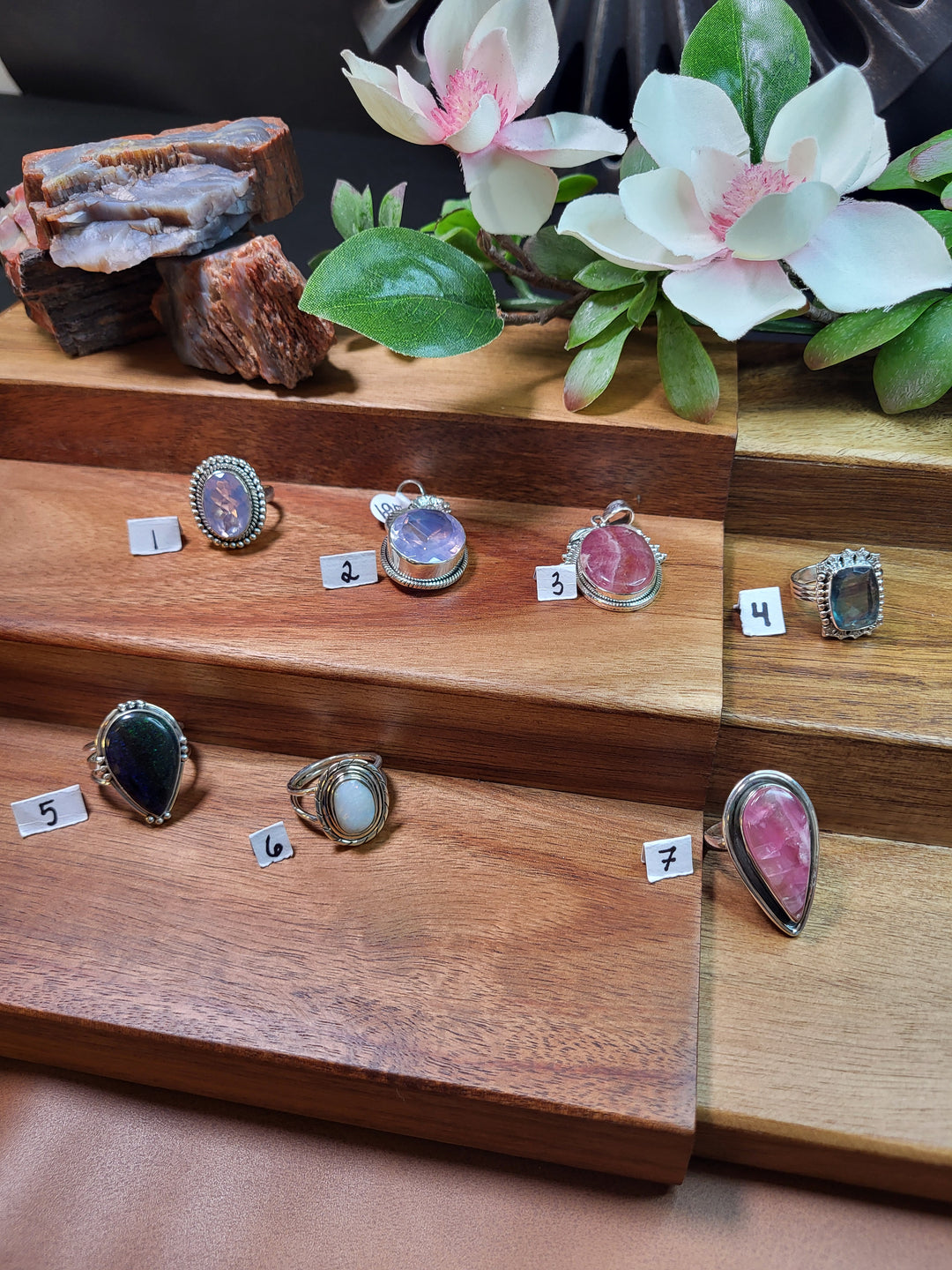 RESERVED FOR: Bonnie Crockett Scha 8/22/24- 7 Sterling Silver Items
