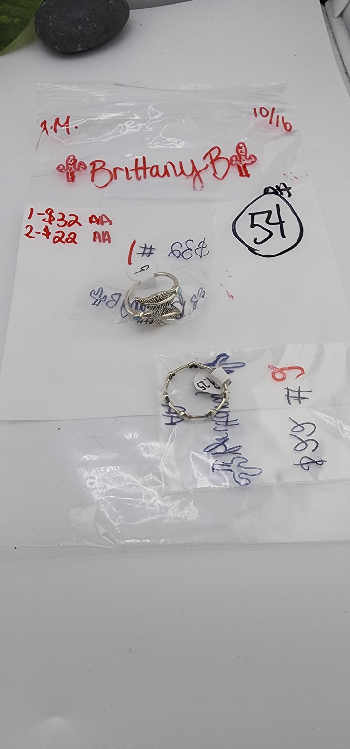 AM SHOW 48HR RESERVED FOR: 🌵Brittany B🌵  - 10/16/2025 FL tiktok Live Show - 2  Sterling Silver Items