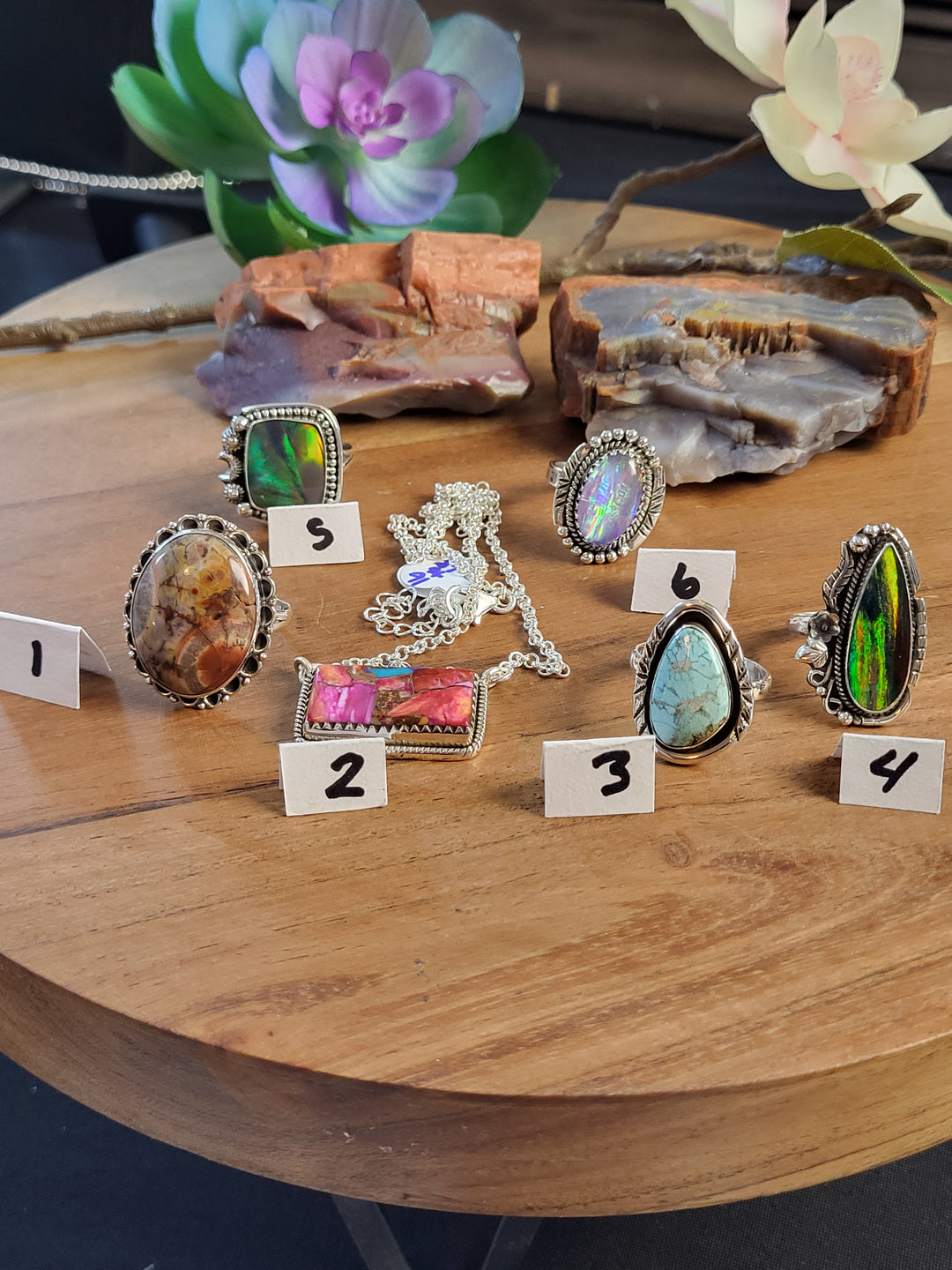 RESERVED FOR: cathymartell8-7/6/24- 6 Sterling Silver Items