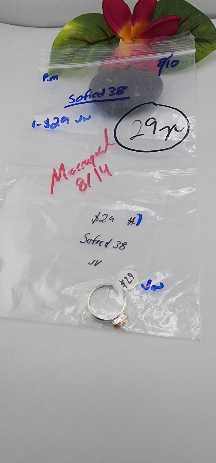 PM SHOW 48HR - RESERVED FOR: Sofied38  - 8/10/2025 FL tiktok Live Show - 1 Sterling Silver Items