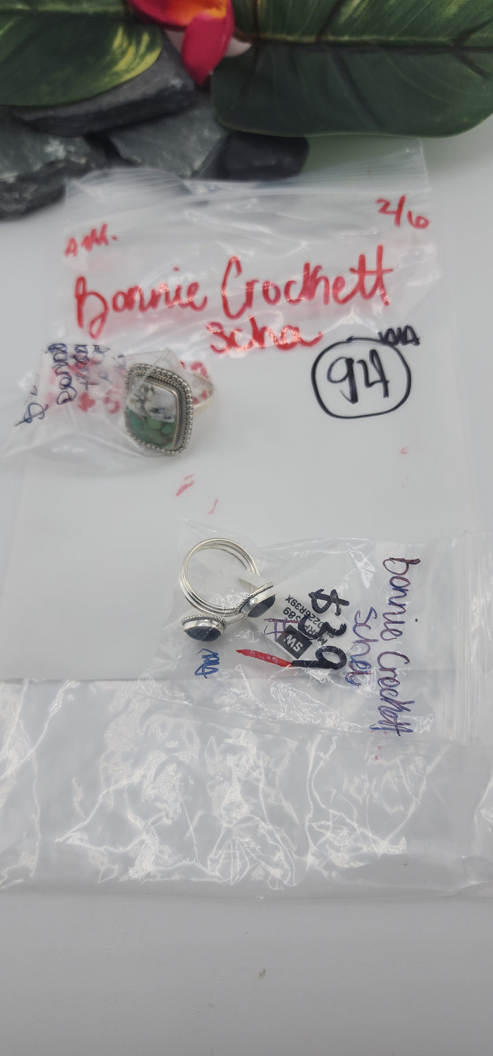 Bonnie Crockett Scha - 2/6/26 - 2 925 Sterling Silver Items