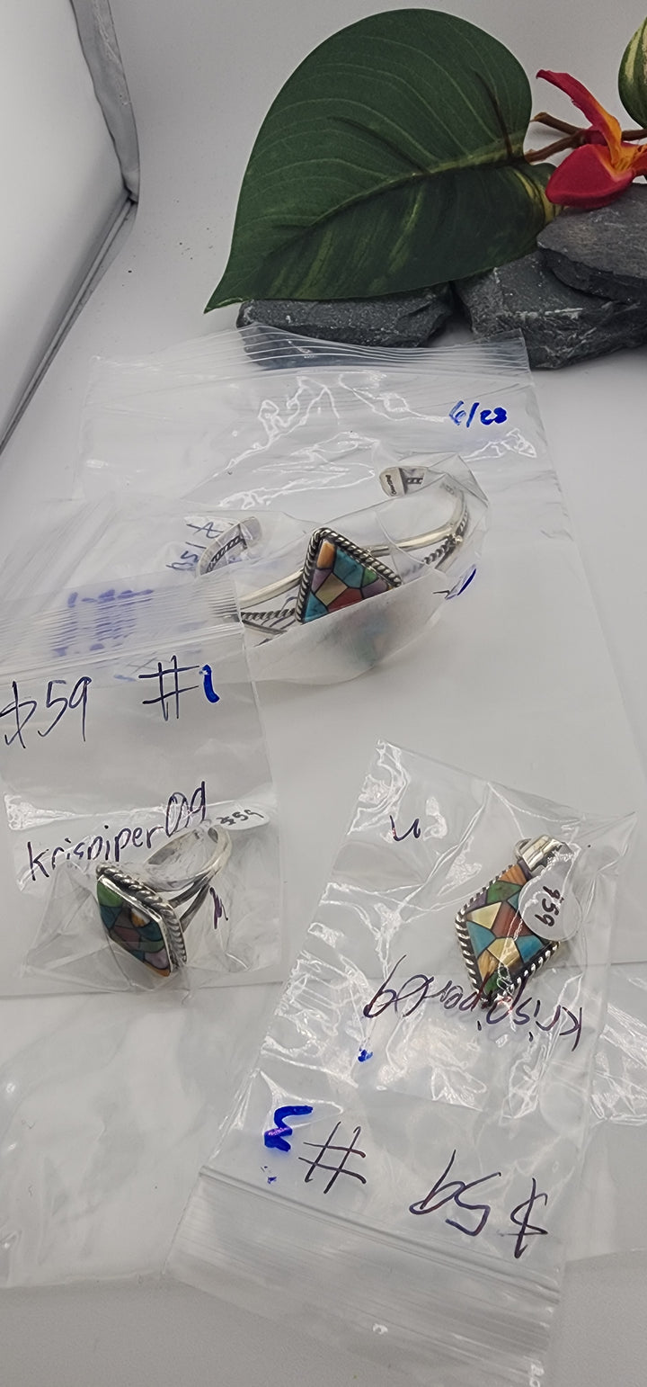 48HR - RESERVED FOR:  Krispiper09- 6/28/2025 FL tiktok Live Show -3  Sterling Silver Items