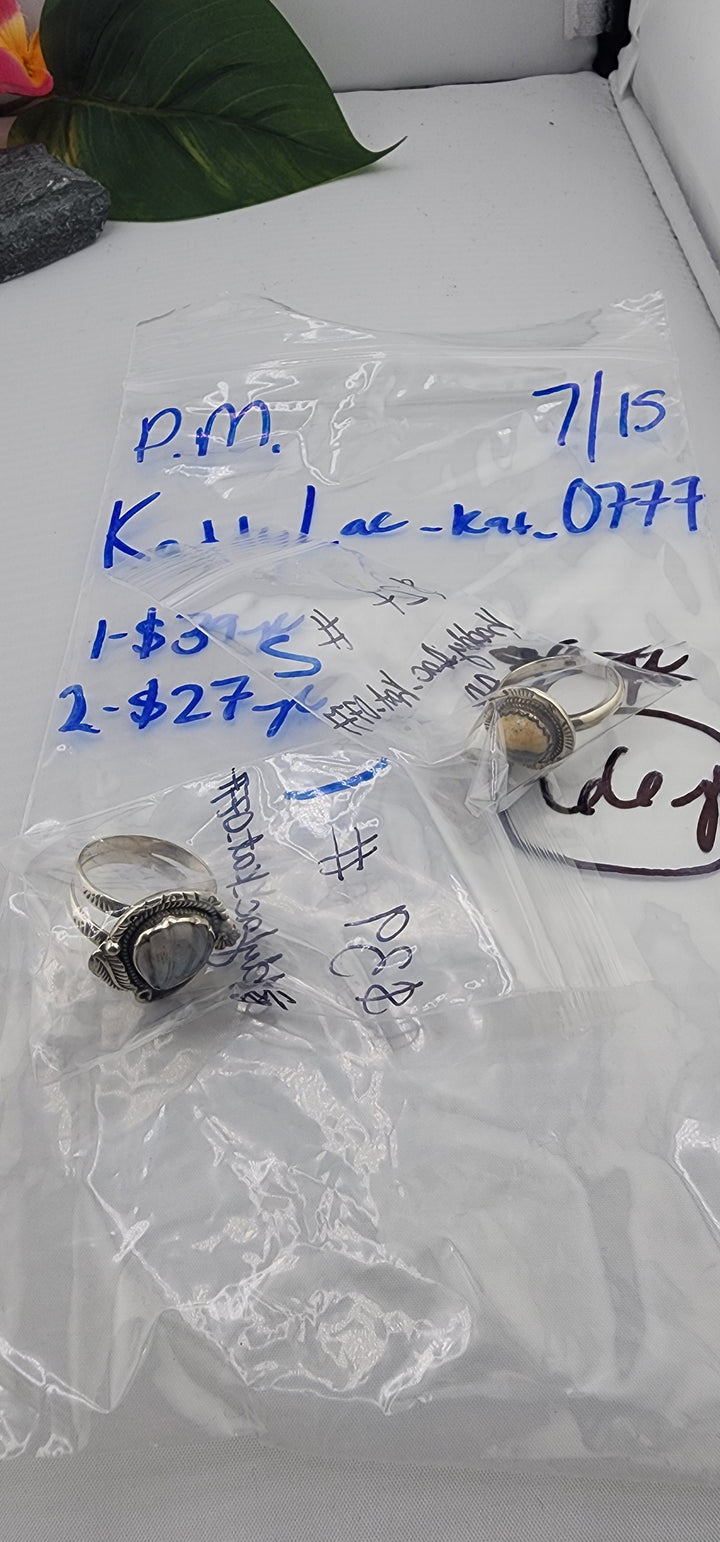 PM SHOW 48HR - RESERVED FOR: kaddyLac_kat_0777 - 7/15/2025 FL tiktok Live Show - 2 Sterling Silver Items