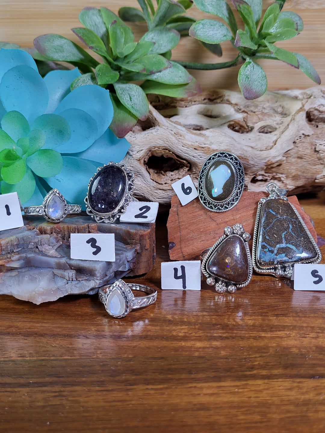 RESERVED FOR: Sunny 7/20/24- 6 Sterling Silver Items
