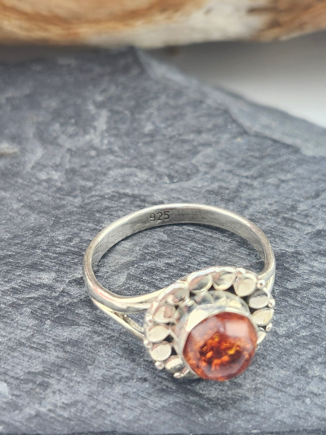 Baltic Amber  Ring