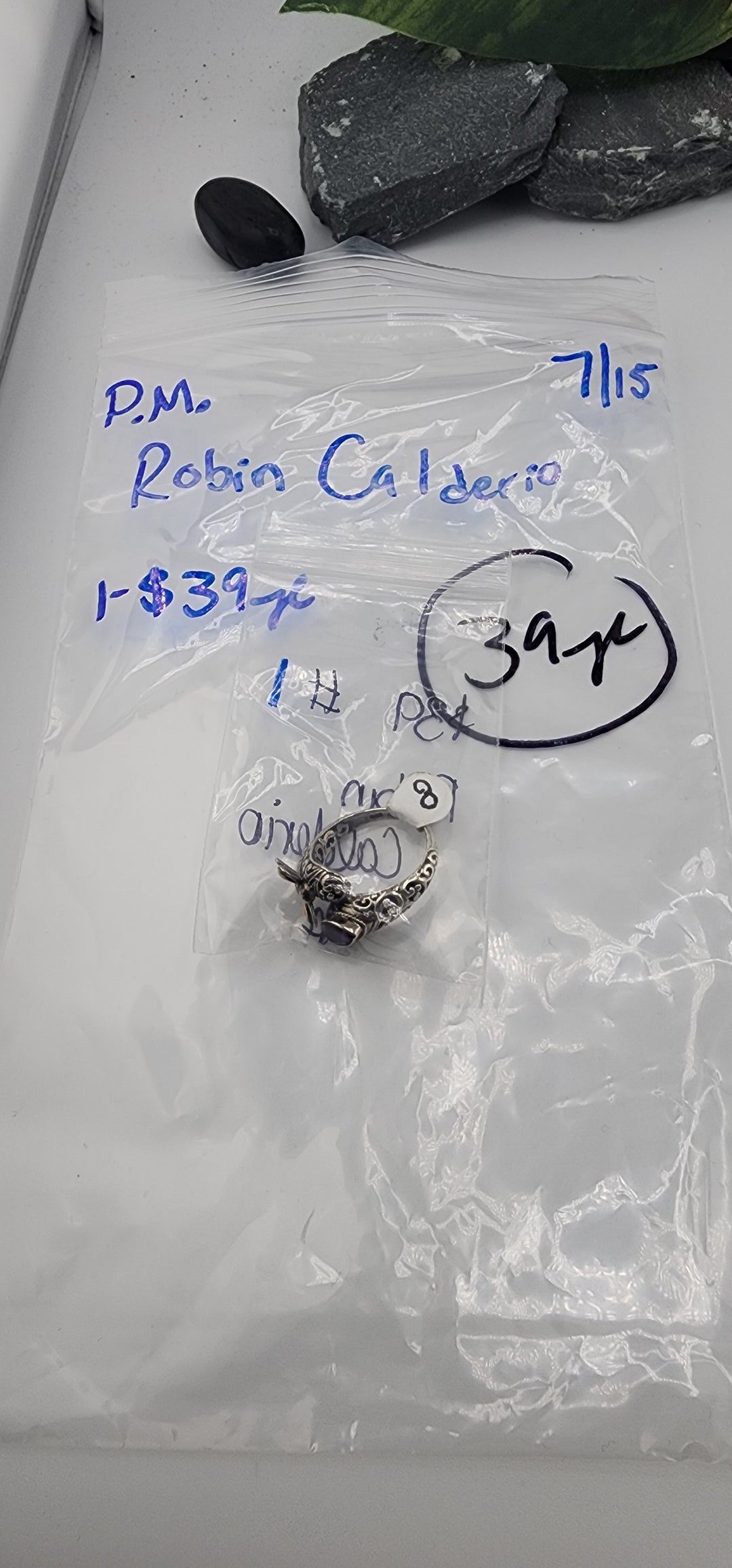 PM SHOW 48HR - RESERVED FOR: Robin Calderio - 7/15/2025 FL tiktok Live Show - 1 Sterling Silver Items