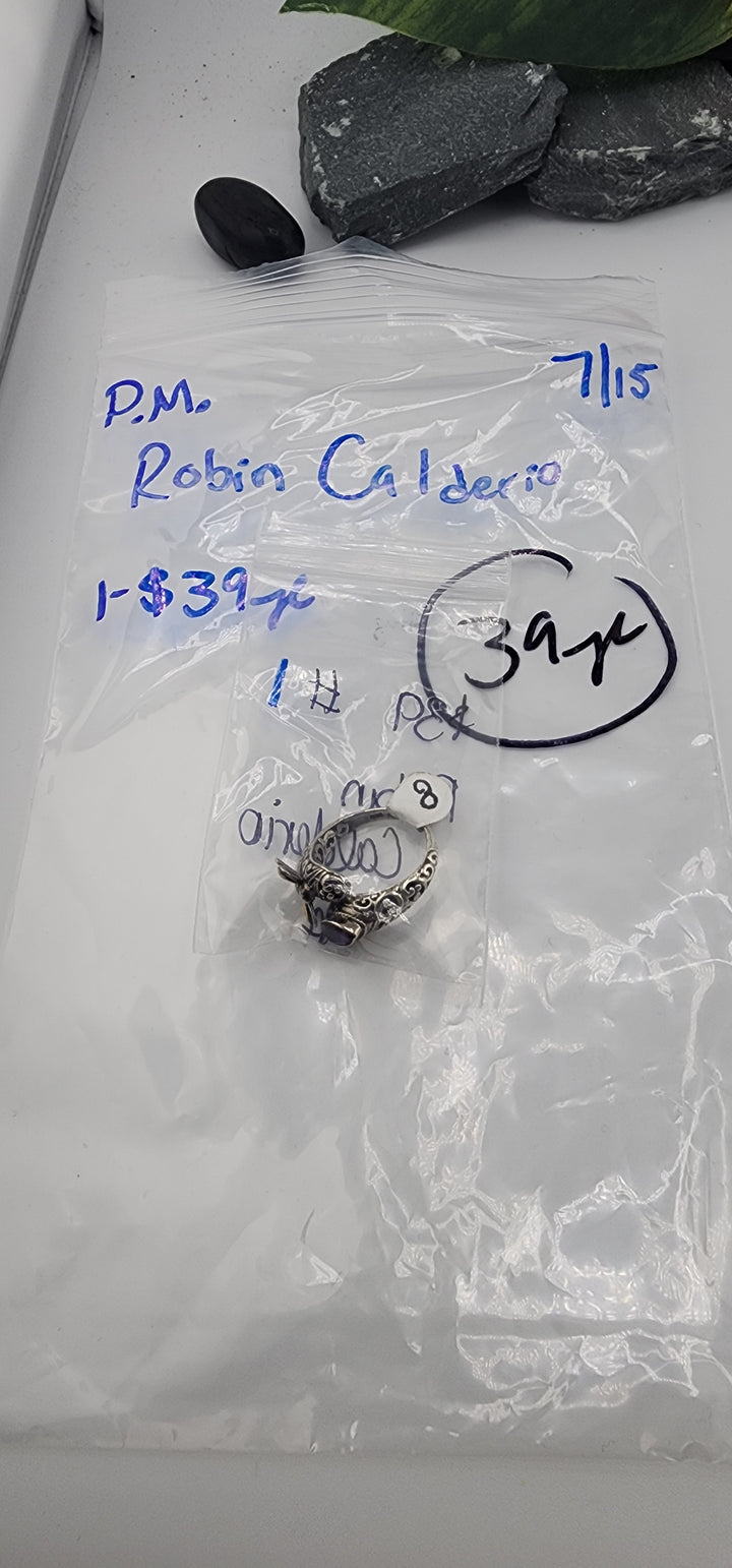 PM SHOW 48HR - RESERVED FOR: Robin Calderio - 7/15/2025 FL tiktok Live Show - 1 Sterling Silver Items