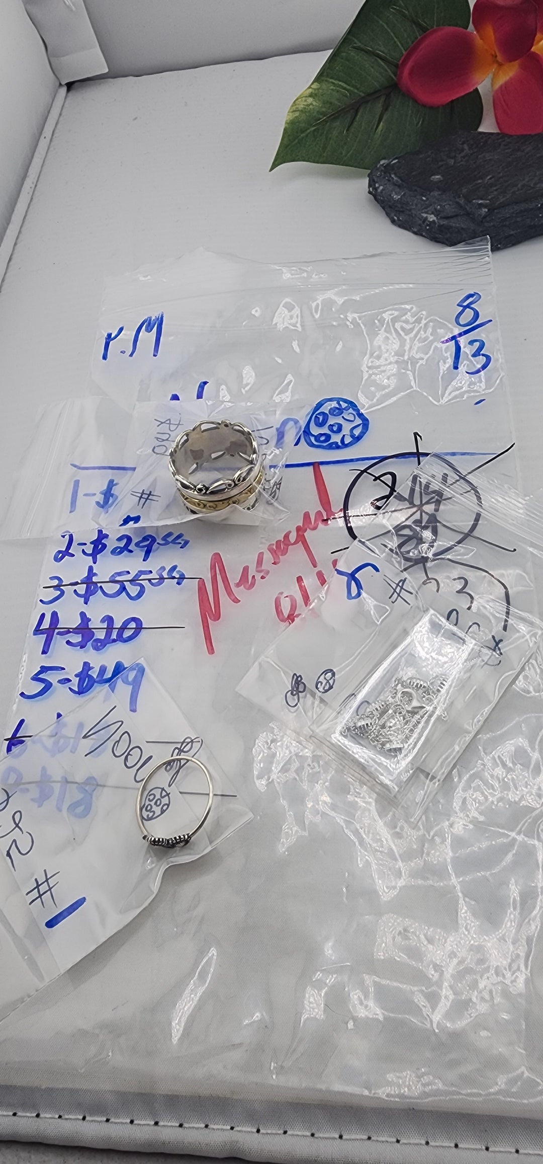 PM SHOW 48HR - RESERVED FOR: Noon🌕 - 8/13/2025 FL tiktok Live Show - 3 Sterling Silver Items