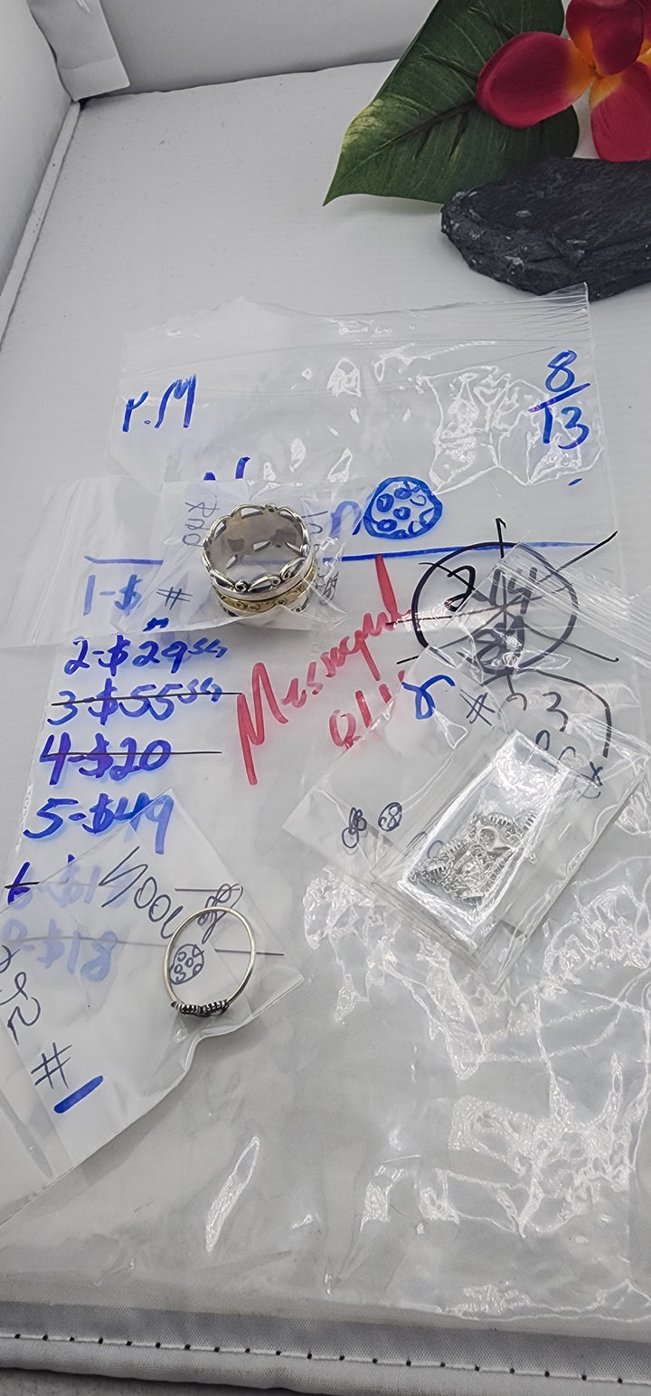 PM SHOW 48HR - RESERVED FOR: Noon🌕 - 8/13/2025 FL tiktok Live Show - 3 Sterling Silver Items