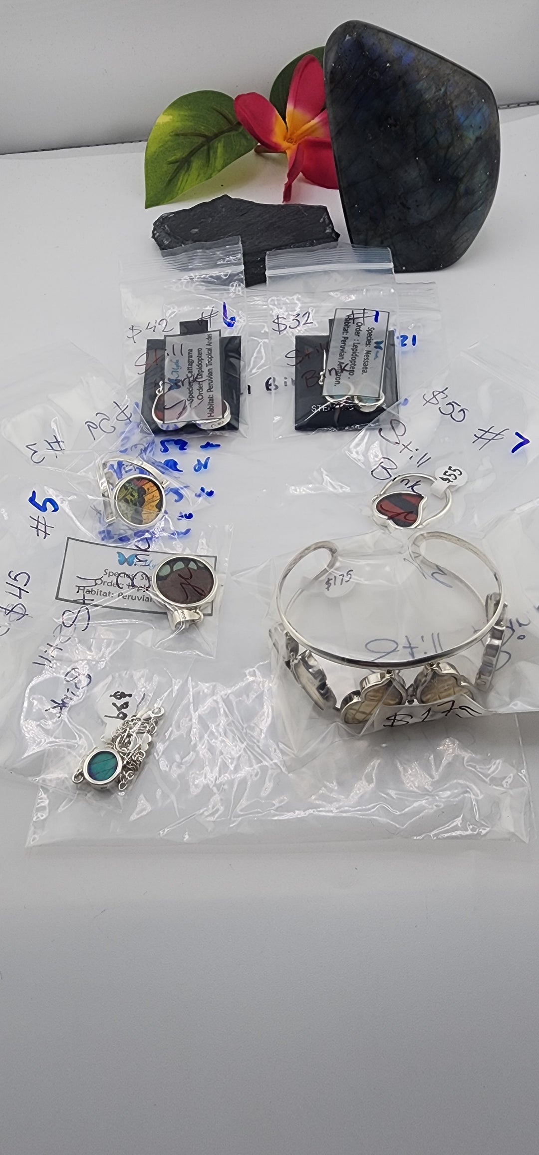 48HR - RESERVED FOR:  Still Bink- 6/21/2025 FL tiktok Live Show - 7 Sterling Silver Items