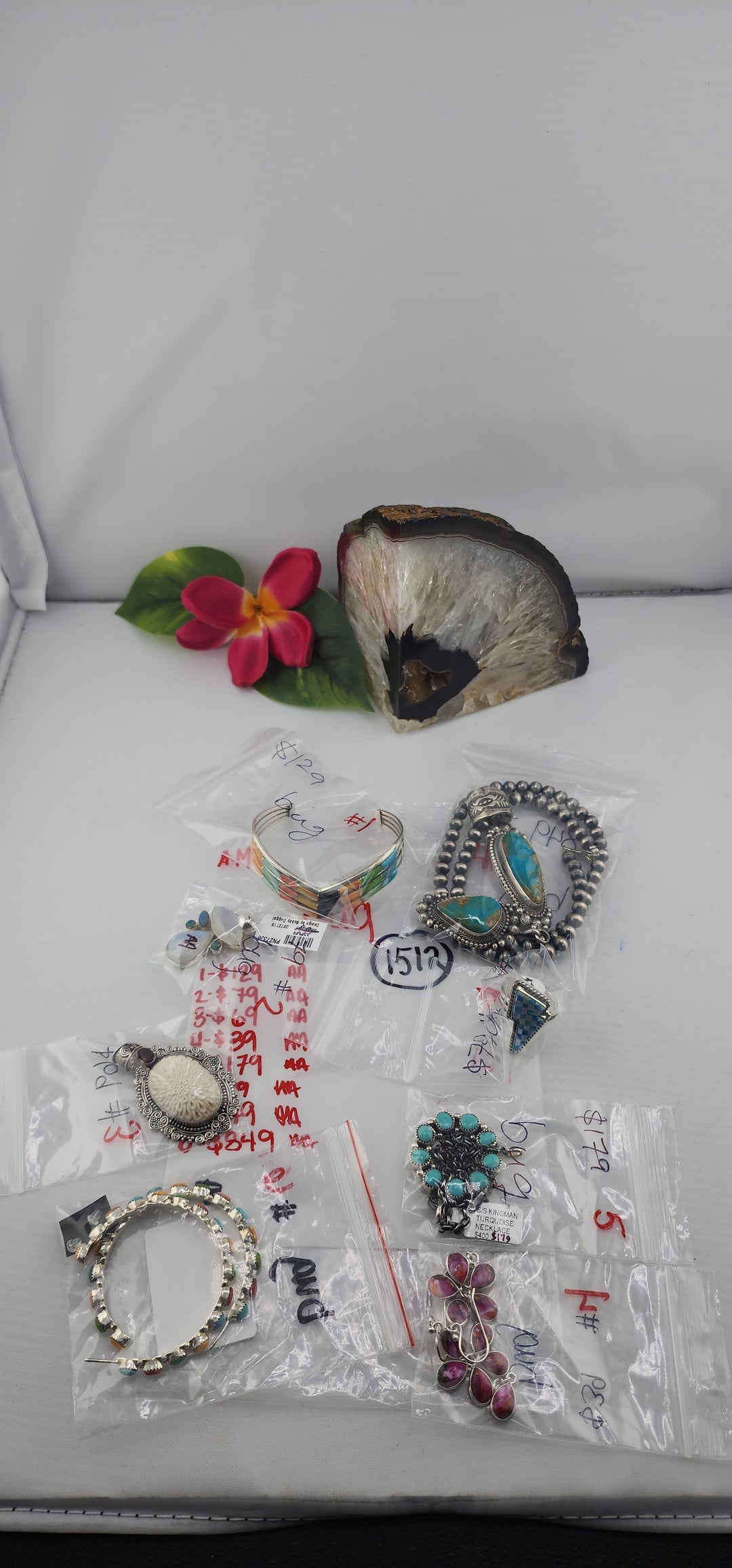 AM SHOW 48HR RESERVED FOR: bug - 12/16/2025 FL tiktok Live Show - 8 Sterling Silver Items