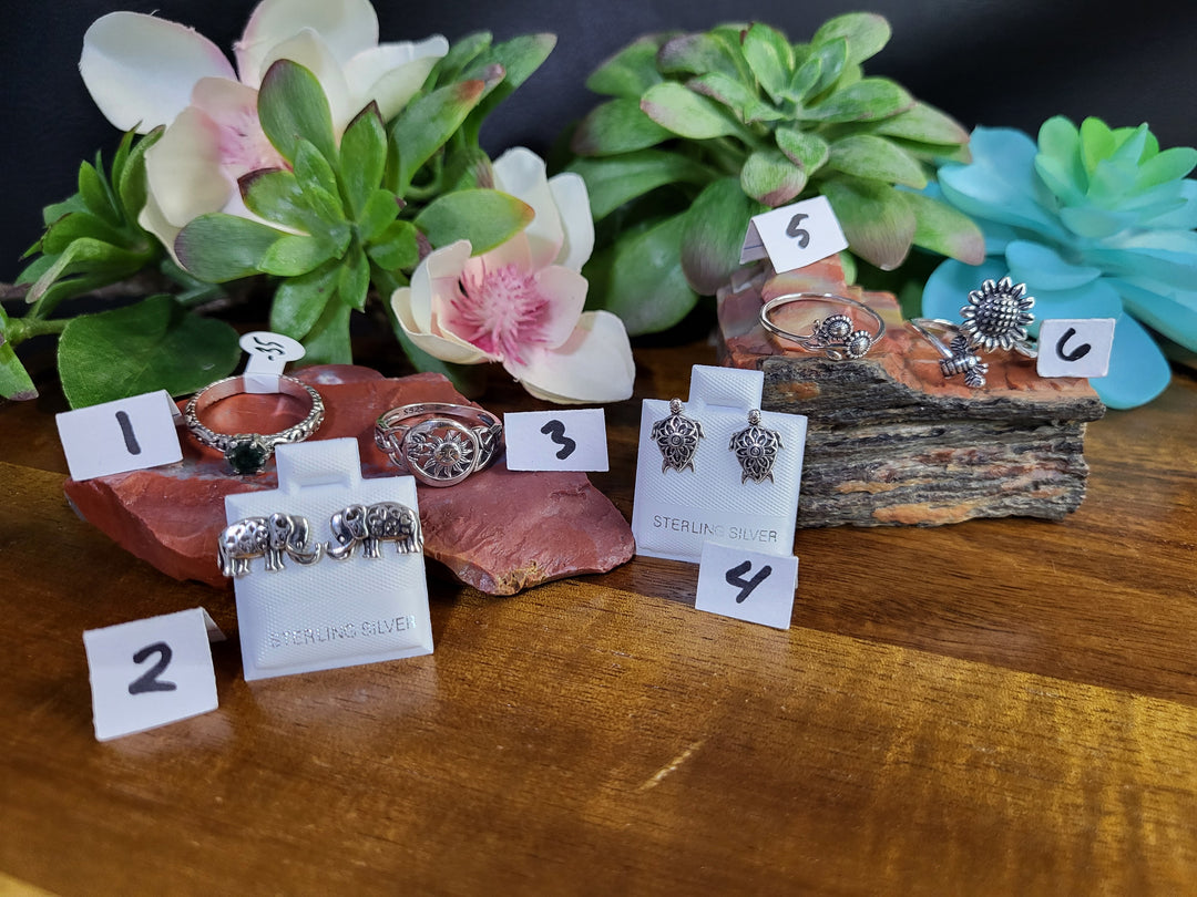 RESERVED FOR: Bonnie Crockett Scha 7/13/24- 2 Sterling Silver Items