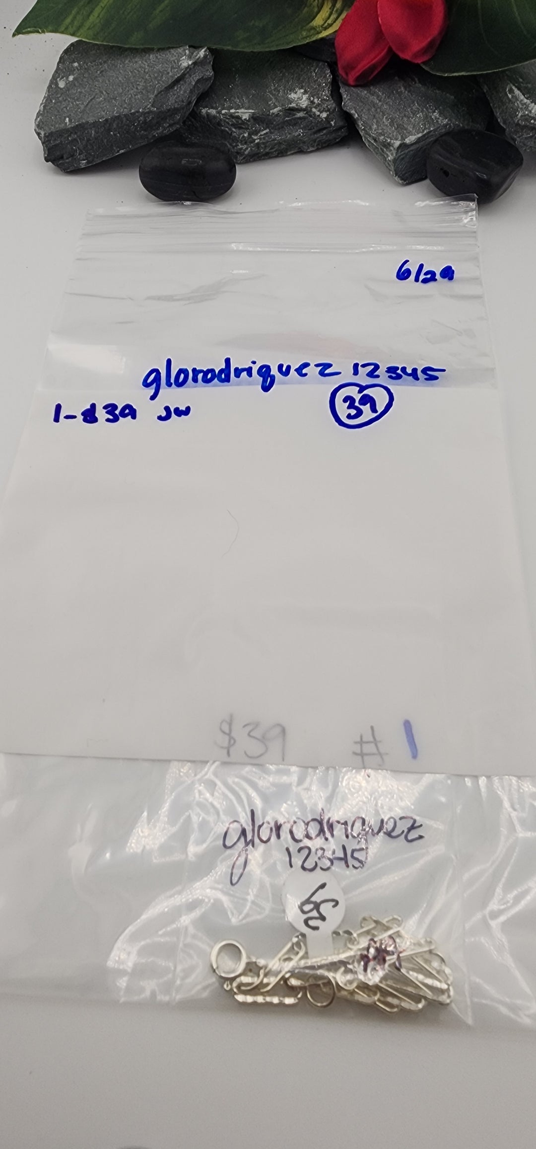 RESERVED FOR:  glorodriguez12345- 6/29/2025 tiktok Reservation Live Show -1 Sterling Silver Items