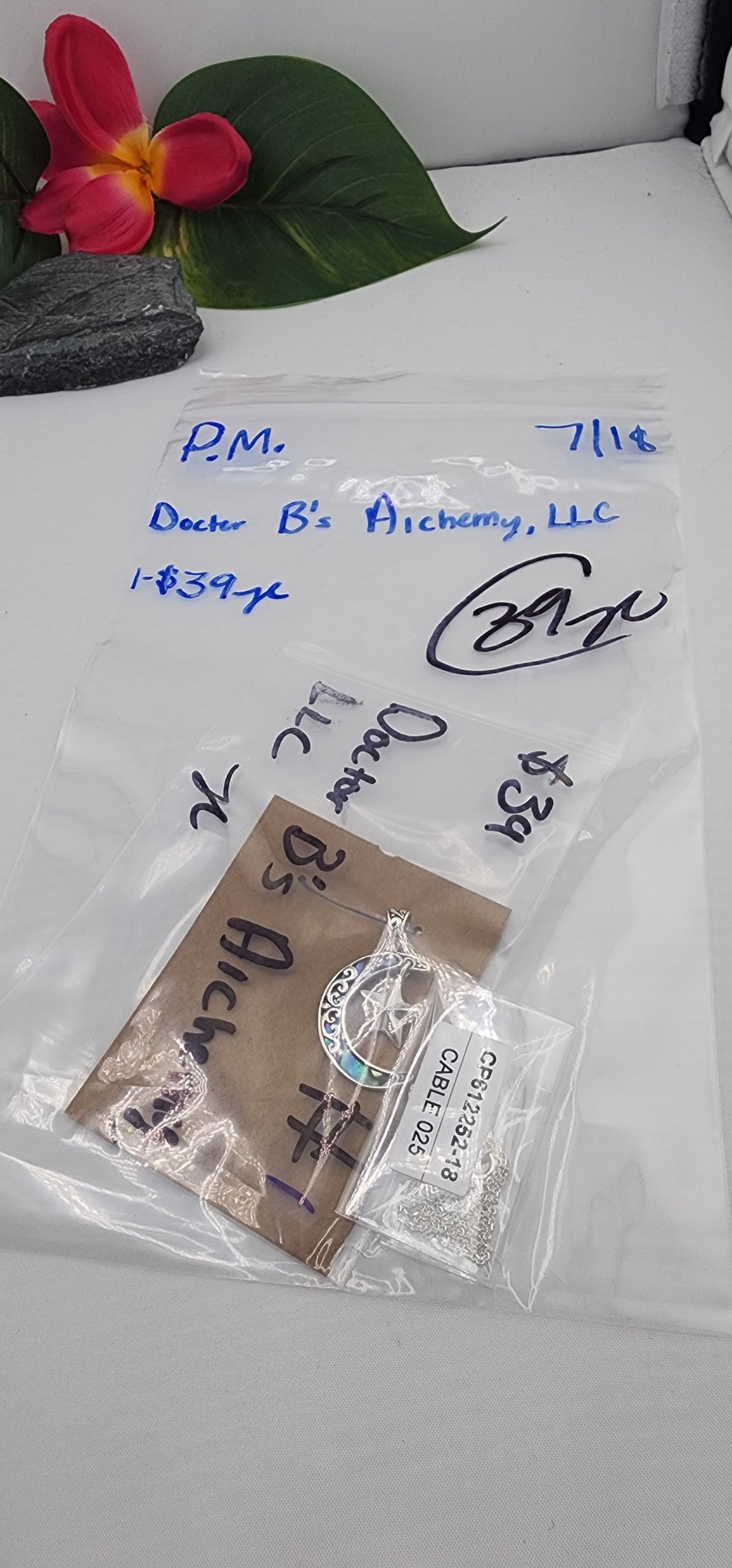 PM SHOW 48HR - RESERVED FOR: Doctor B's Alchemy, LLC - 7/18/2025 FL tiktok Live Show - 1 Sterling Silver Items