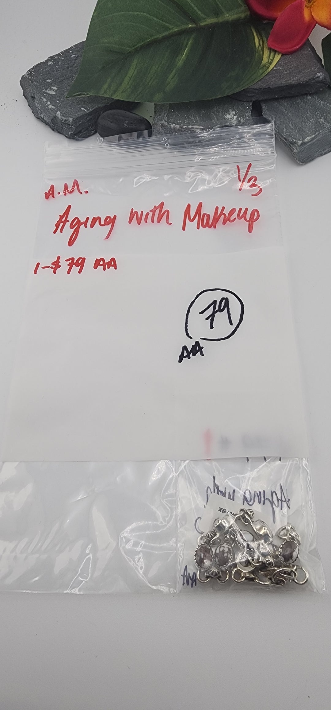 AM SHOW 48HR RESERVED FOR: Aging with Makeup - 1/3/2026 FL tiktok Live Show - 1 Sterling Silver Items