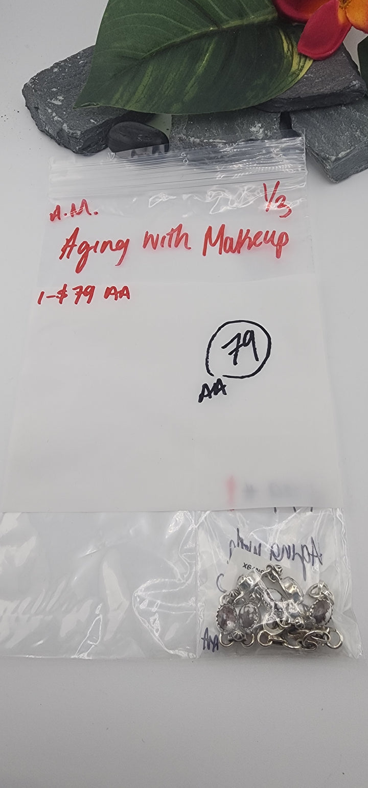 AM SHOW 48HR RESERVED FOR: Aging with Makeup - 1/3/2026 FL tiktok Live Show - 1 Sterling Silver Items