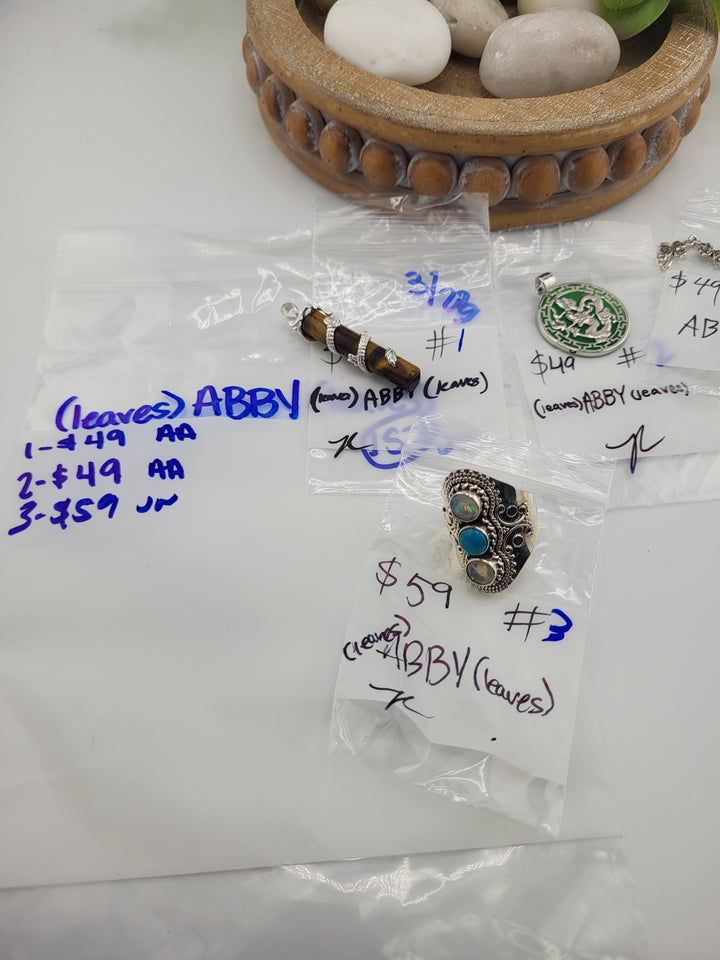 RESERVED FOR: 🍃ABBY🍃 - 3/23/2025 Live Show -3  Sterling Silver Items