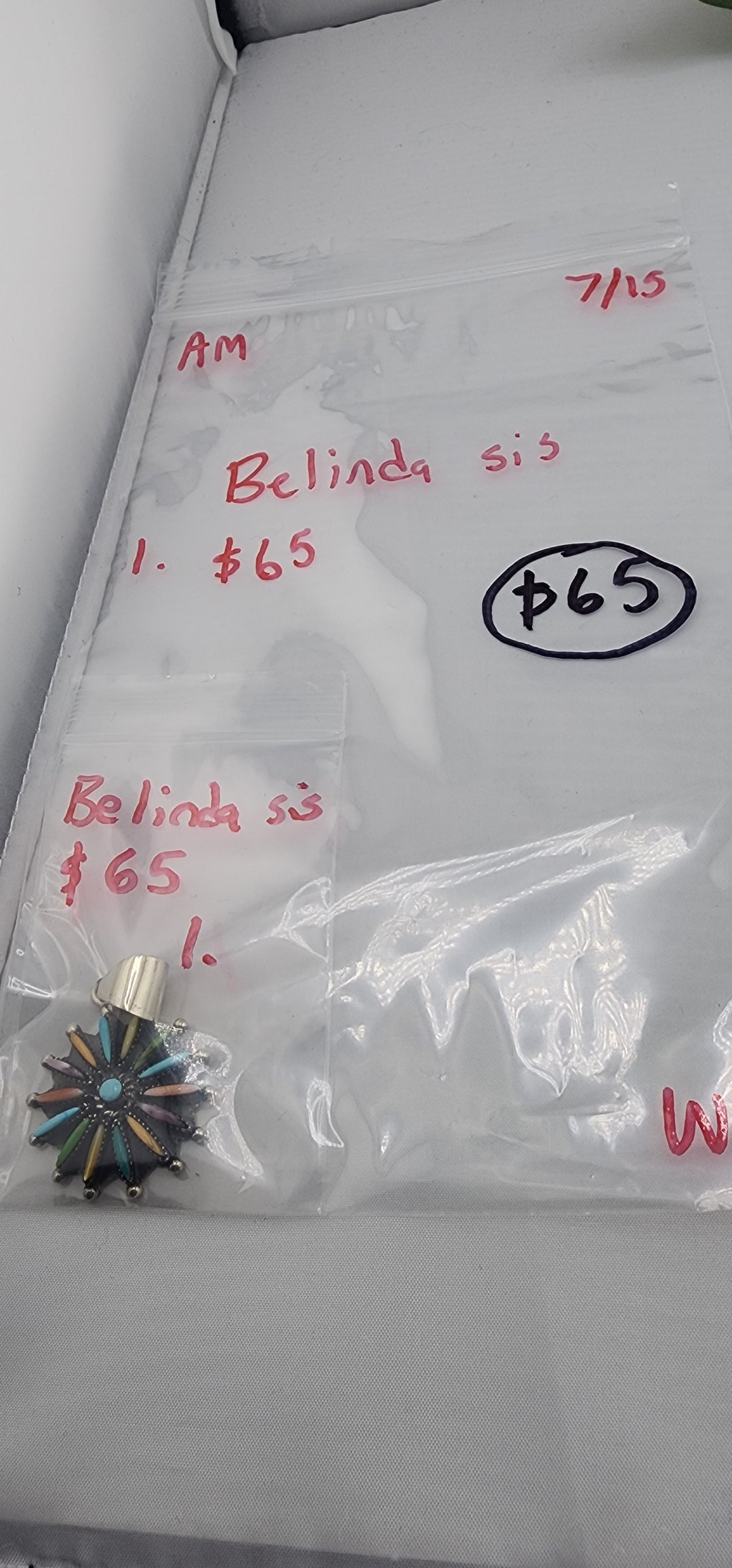 AM SHOW 48HR - RESERVED FOR: Belinda sis- 7/15/2025 FL tiktok Live Show - 1 Sterling Silver Items