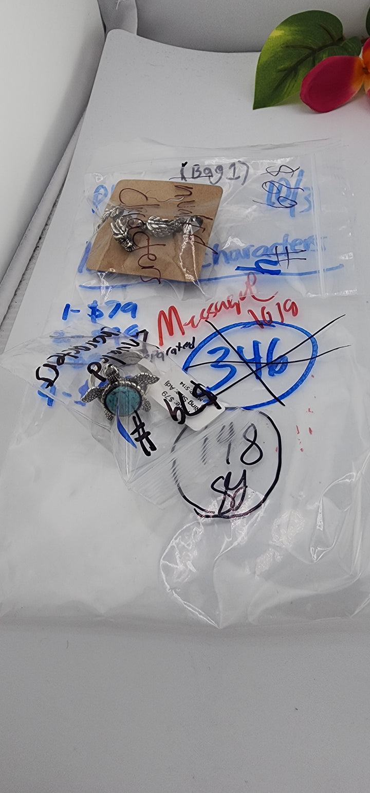 PM SHOW 48HR - RESERVED FOR: Invalid Characters (Bag 1)- 10/3/2025 FL tiktok Live Show - 2 Sterling Silver Items