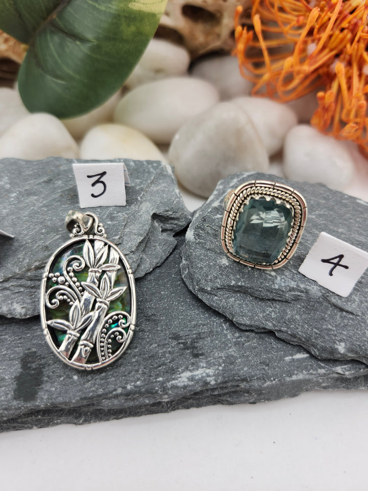 RESERVED FOR:   Pat O'Leary -11/13/2024 -4 Sterling Silver Items