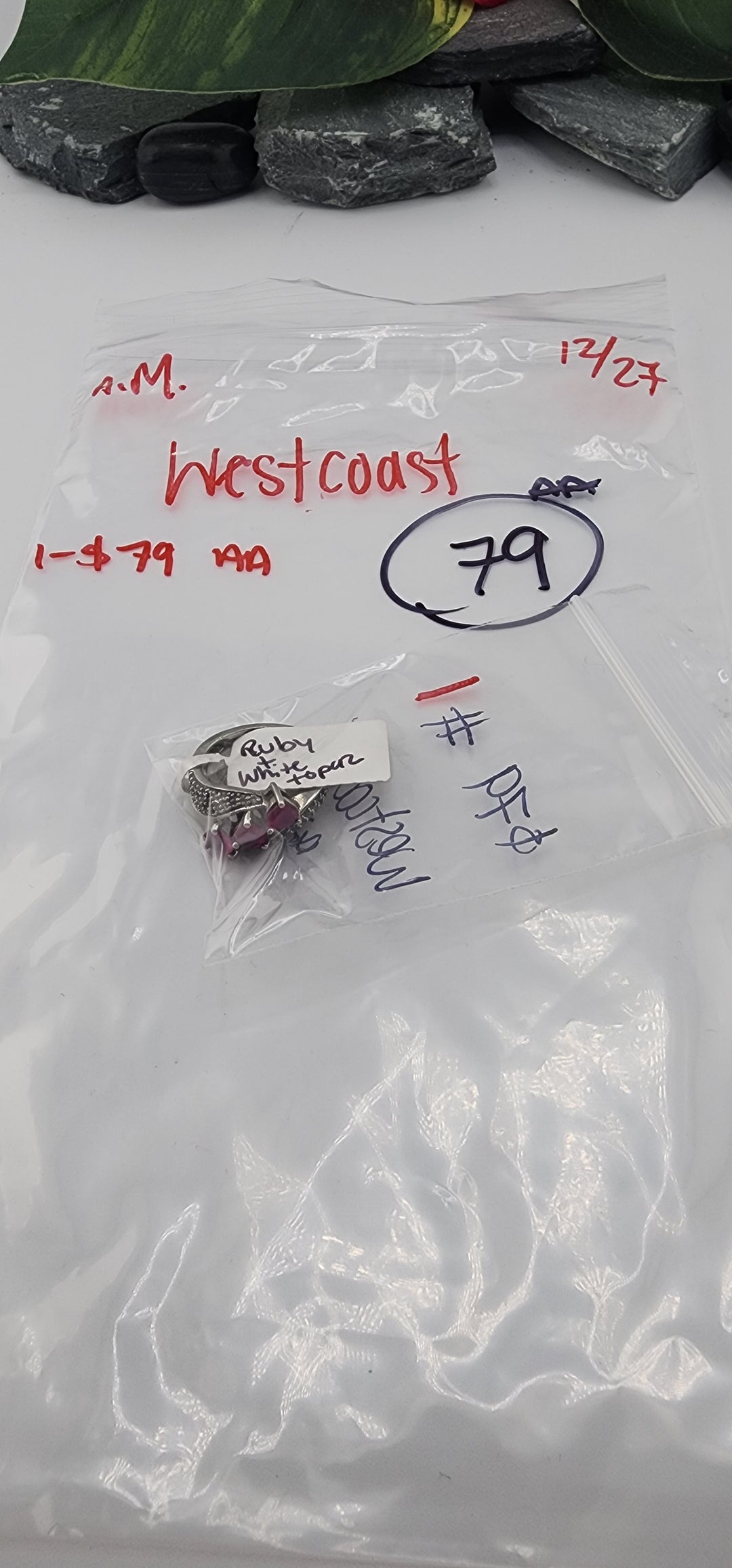 AM SHOW 48HR RESERVED FOR: westcoast - 12/27/2025 FL tiktok Live Show - 1 Sterling Silver Items