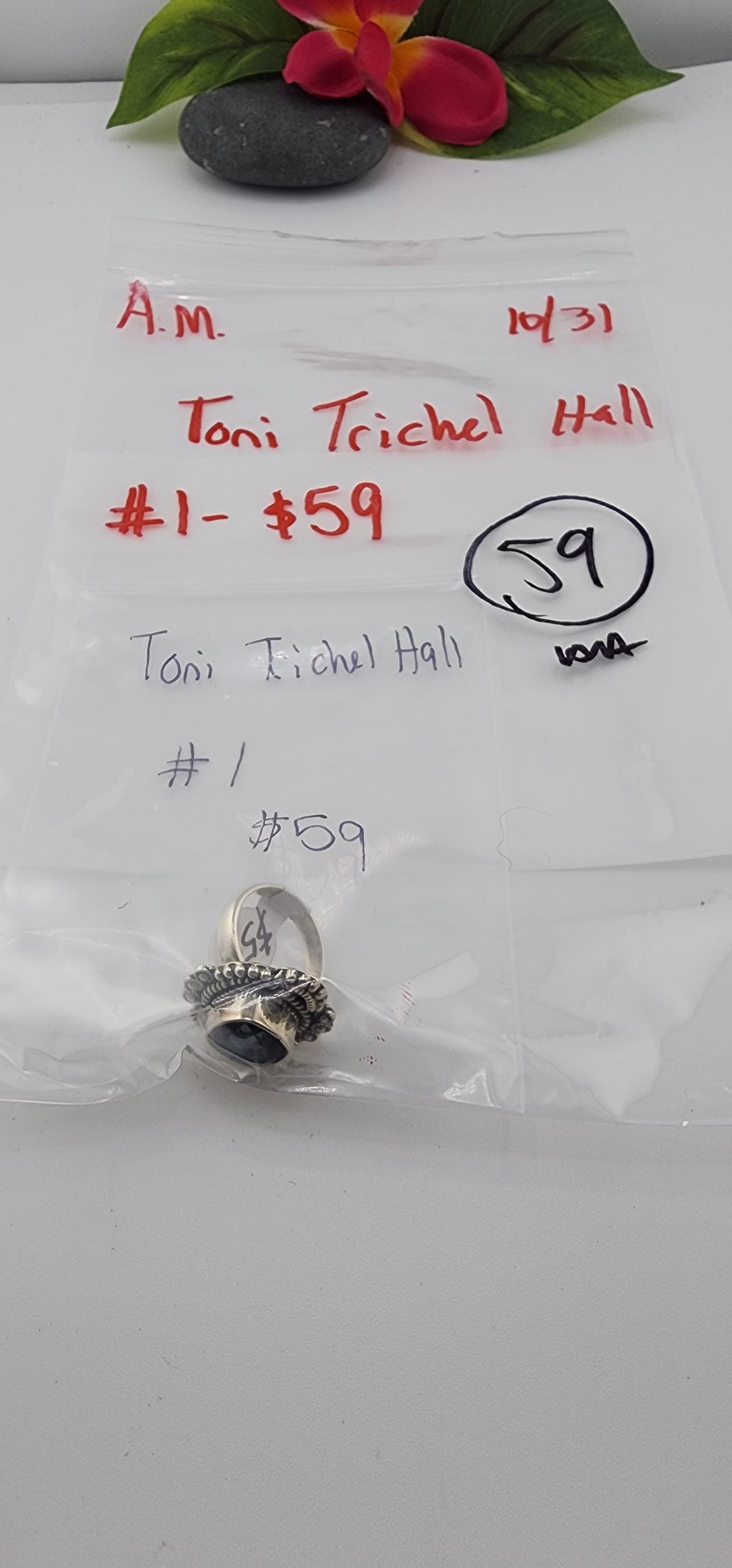 AM SHOW 48HR RESERVED FOR: Toni Trichell Hall  - 10/31/2025 FL tiktok Live Show -  1 Sterling Silver Items