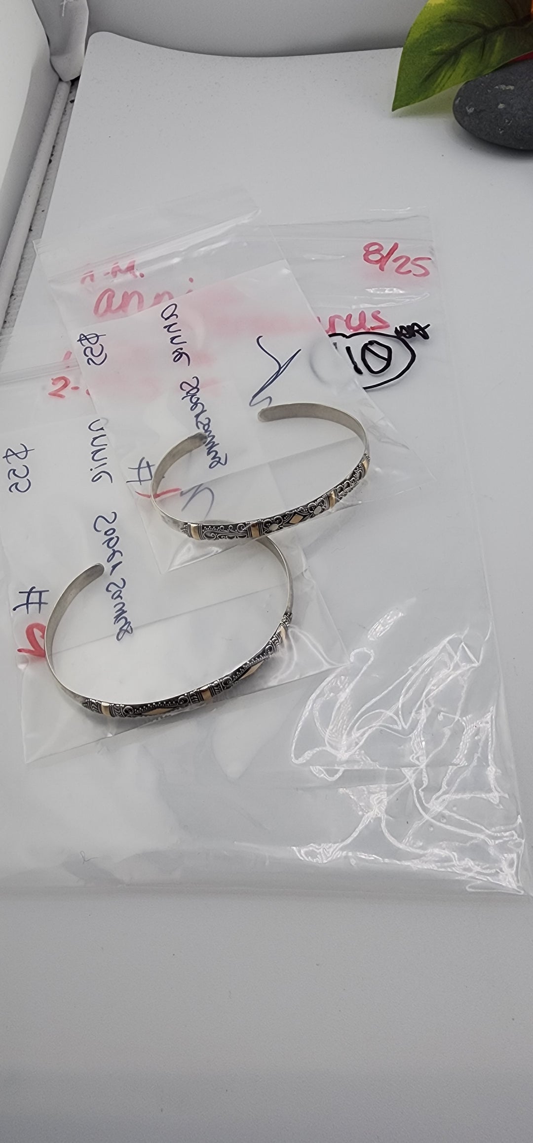 AM SHOW 48HR - RESERVED FOR: annie sobersaurus - 8/25/2025 FL tiktok Live Show - 2 Sterling Silver Items