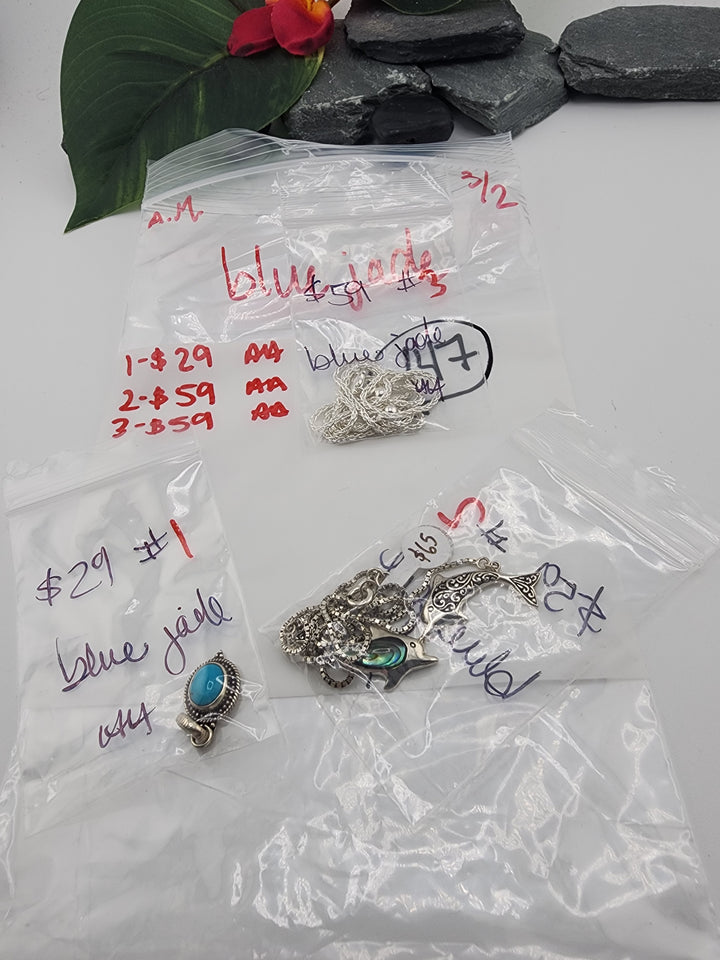 blue jade- 3/2/26 - 3 925 Sterling Silver Items