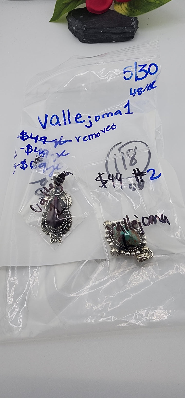 RESERVED FOR: vallejoma1 - 5/30/2025 tiktok Live Show - 2 Sterling Silver Items