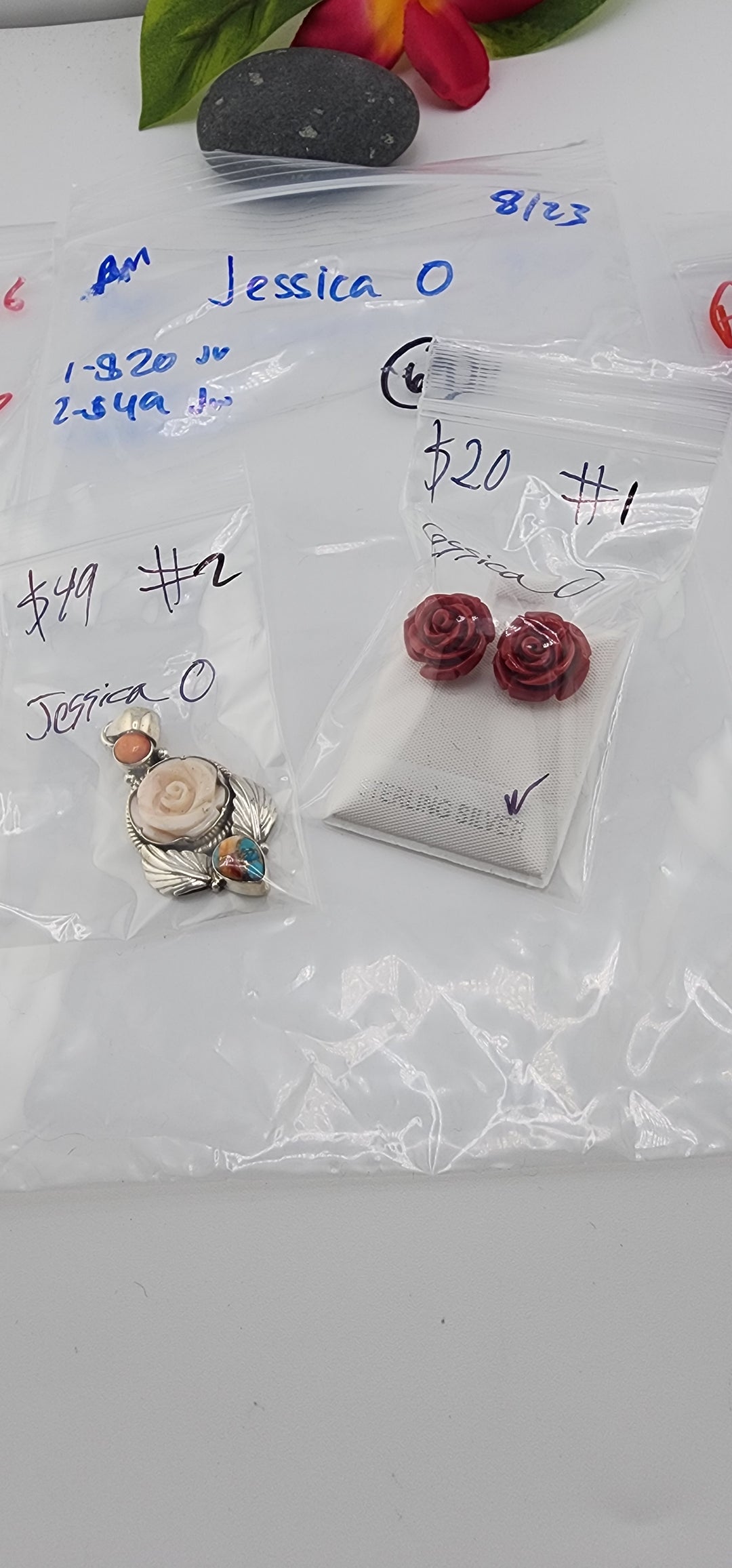 PM SHOW 48HR - RESERVED FOR:  Jessica O- 8/23/2025 FL tiktok Live Show -2  Sterling Silver Items