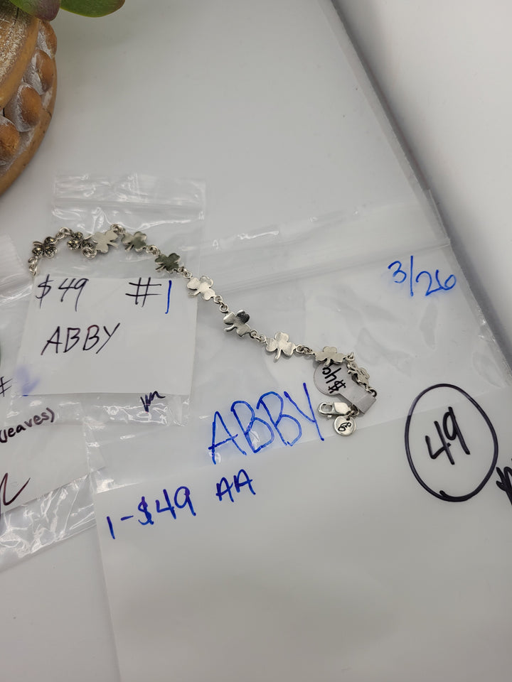RESERVED FOR: ABBY- 3/26/2025 tiktok Live Show - 1 Sterling Silver Items