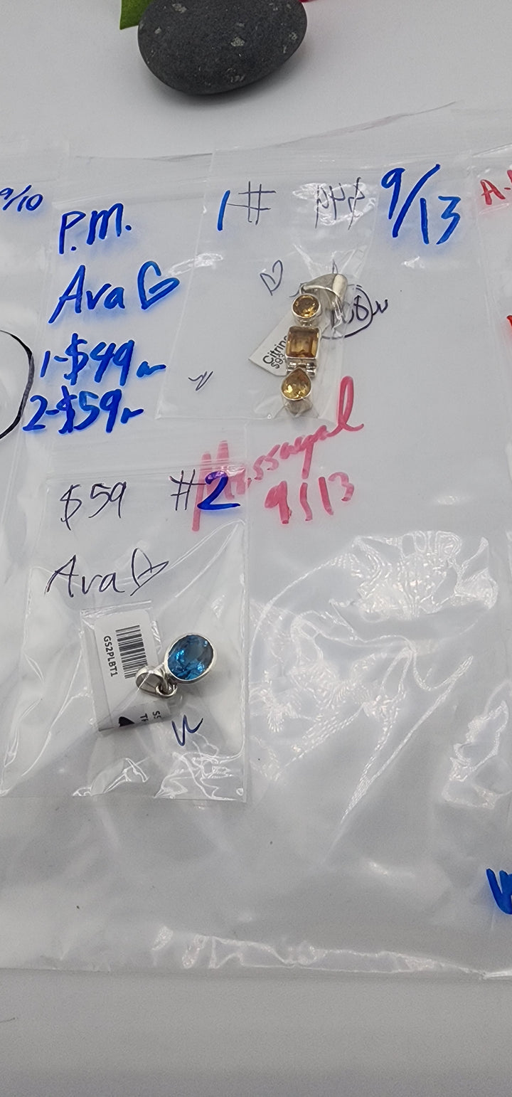 PM SHOW 48HR - RESERVED FOR: Ava🤍 - 9/13/2025 FL tiktok Live Show - 2 Sterling Silver Items