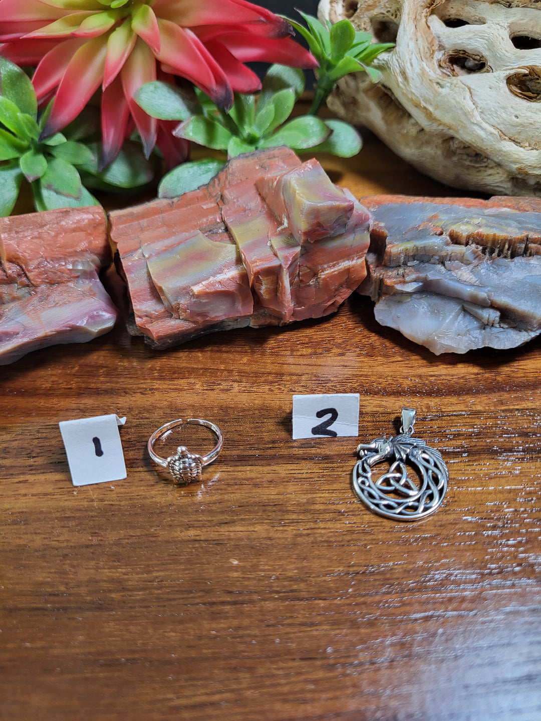 RESERVED FOR: Hilda Veronica Escob 7/25/24- 2 Sterling Silver Items