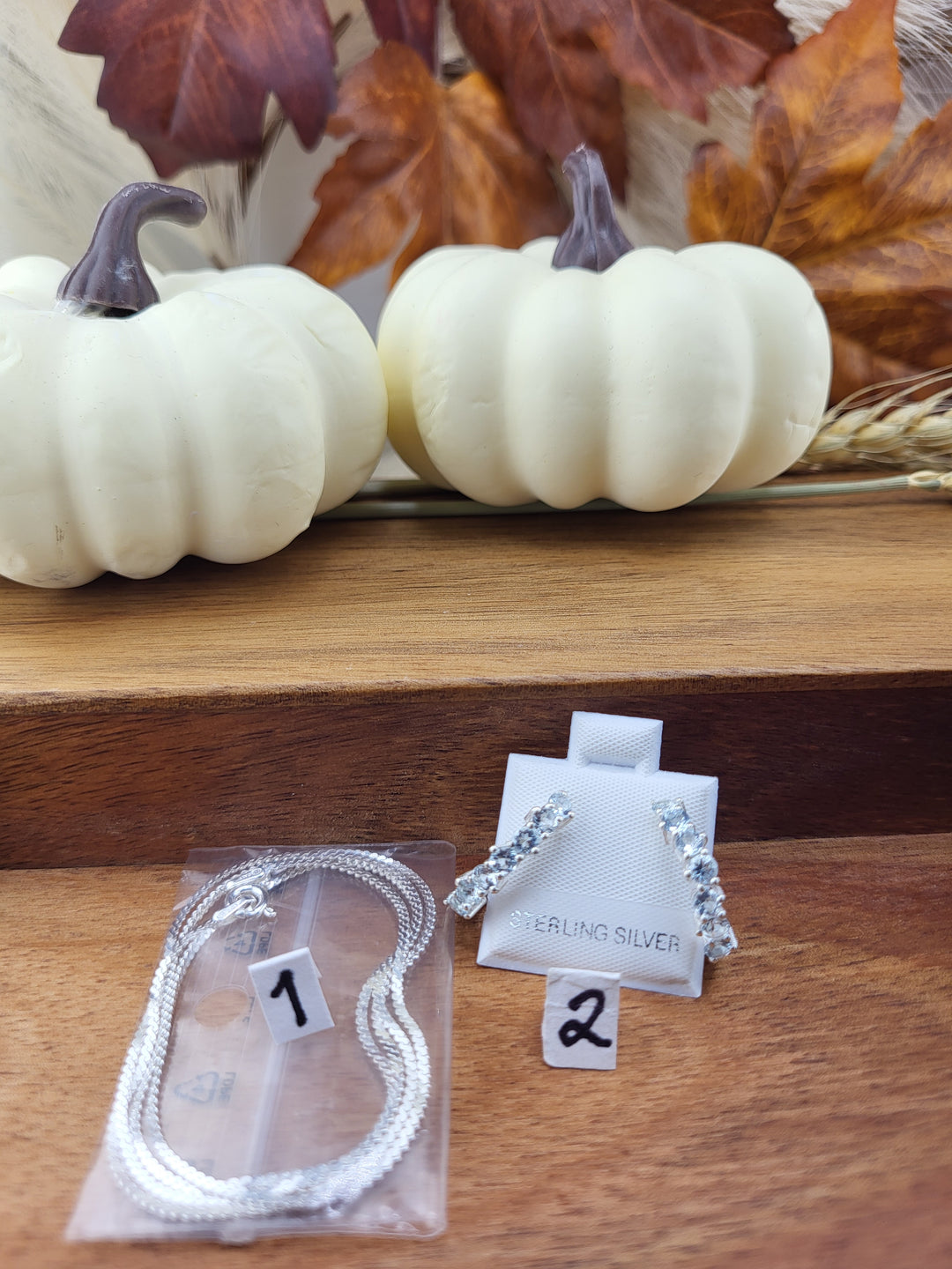 RESERVED FOR:  Blessed mama -10/23/2024 - 2 Sterling Silver Items