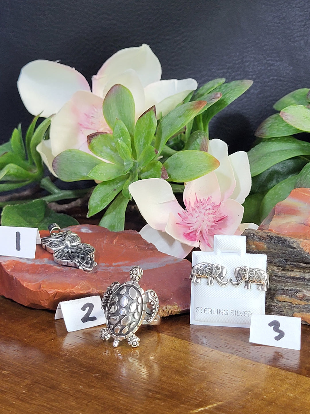 RESERVED FOR: Karen P 7/13/24- 3 Sterling Silver Items