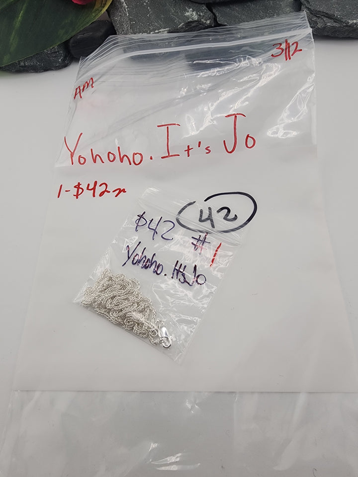 Yohoho.ItsJo - 3.12.26 - 1 925 Sterling Silver Items