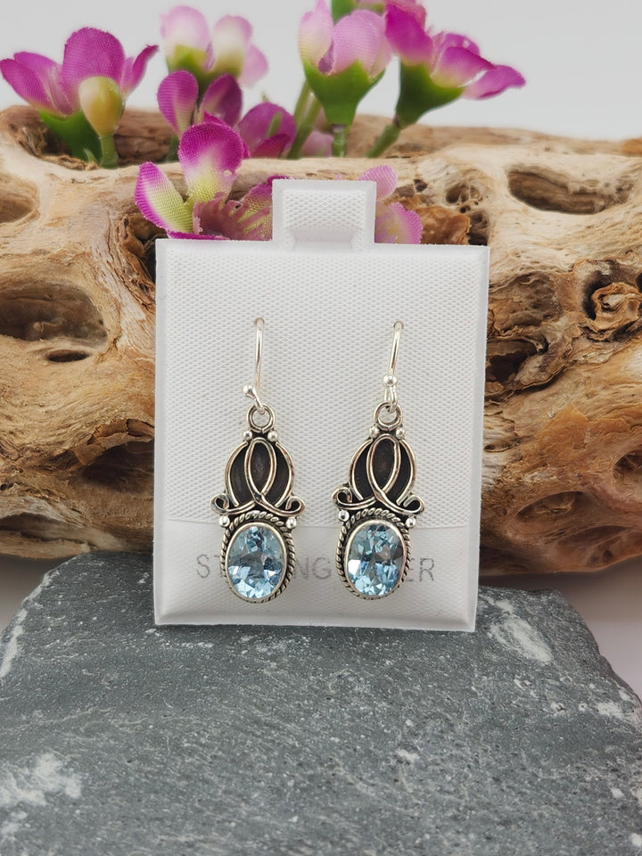 Topaz Dangle Earrings