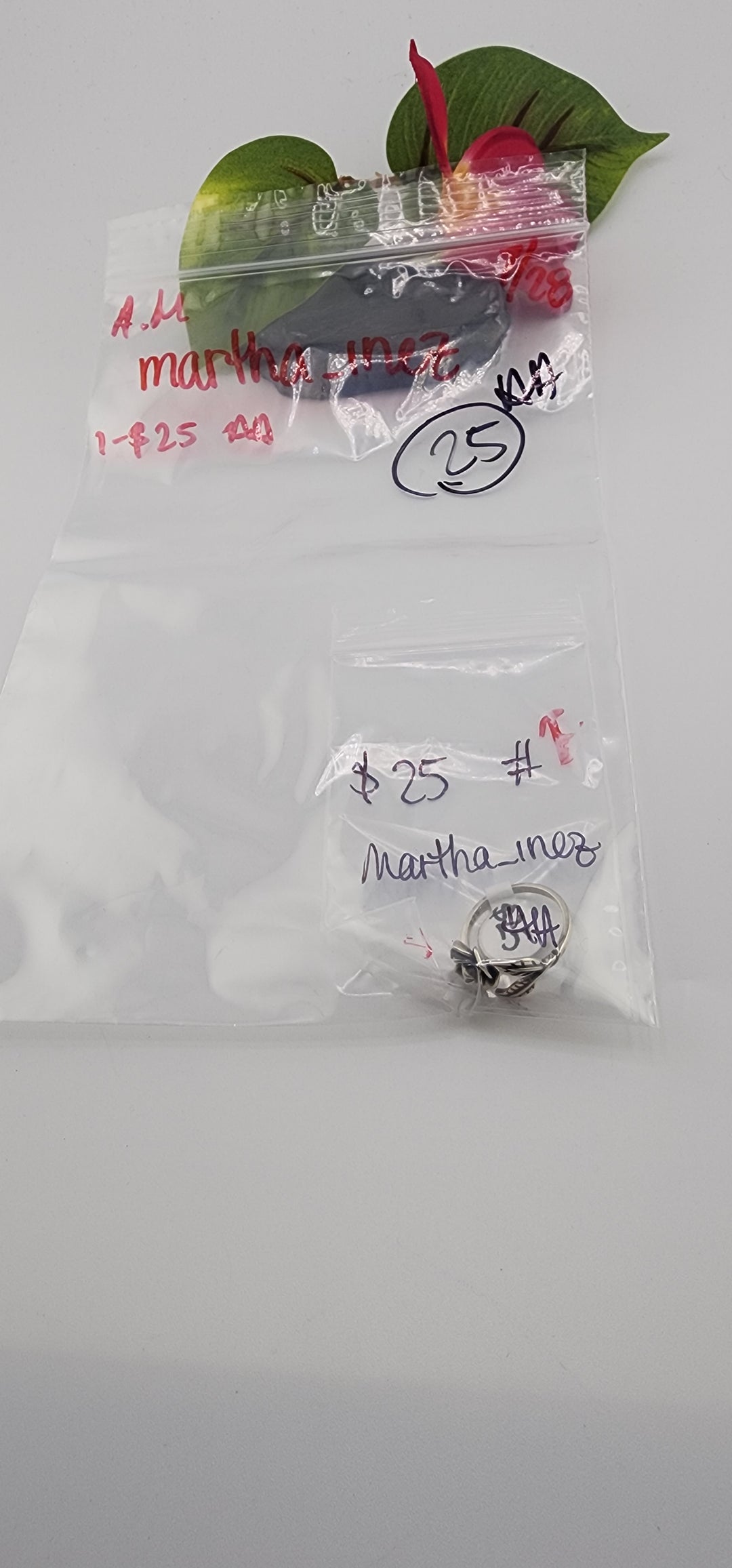 AM SHOW 48HR - RESERVED FOR: martha_inez - 7/28/2025 FL tiktok Live Show - 1 Sterling Silver Items