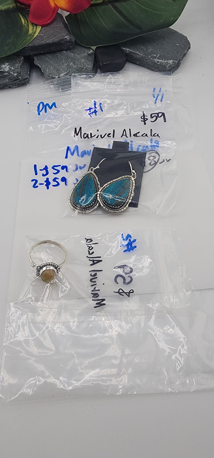 PM SHOW 48HR - RESERVED FOR: Marivel Alcala - 1/1/2026 tiktok Live Show - 2 Sterling Silver Items